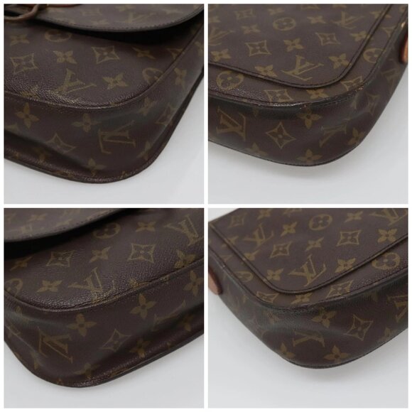 LOUIS VUITTON Monogram Saint Cloud GM Shoulder Bag M51242 LV Auth 141016 - Picture 14 of 16